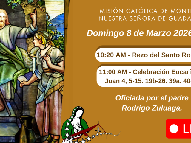 Jesus habla con la Samaritana.