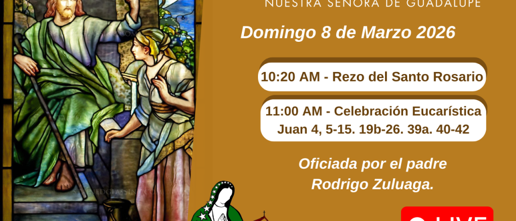 Jesus habla con la Samaritana.