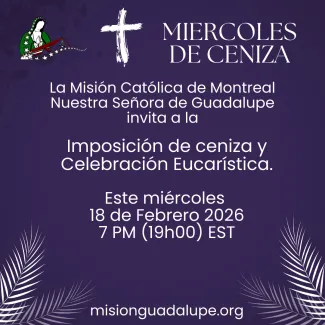 Miercoles de ceniza 2026